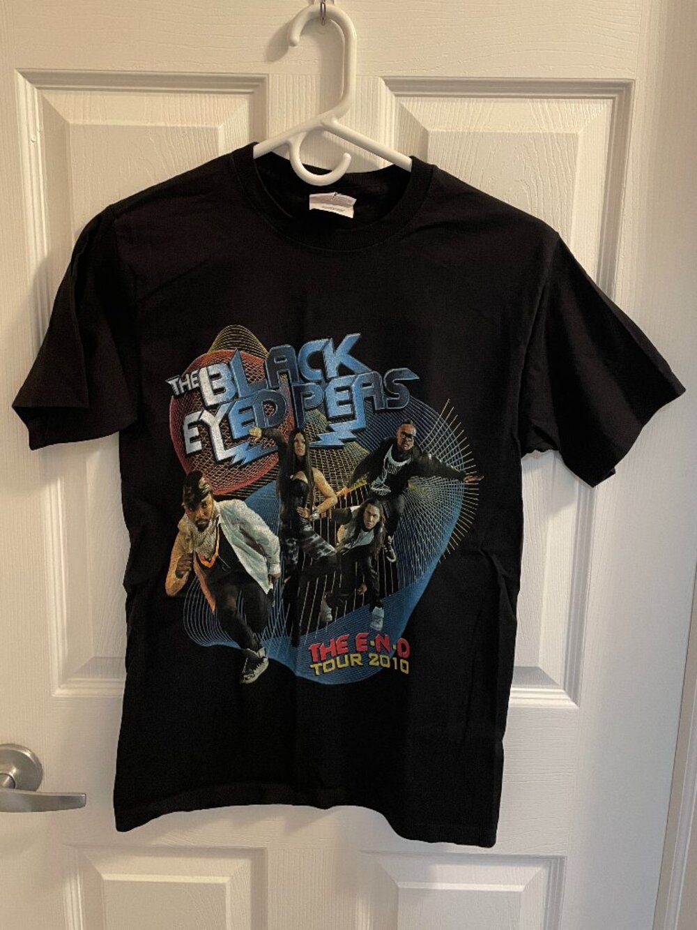 The Black Eyed Peas The End Tour 2010 Concert Tee Size Small Black without Tags